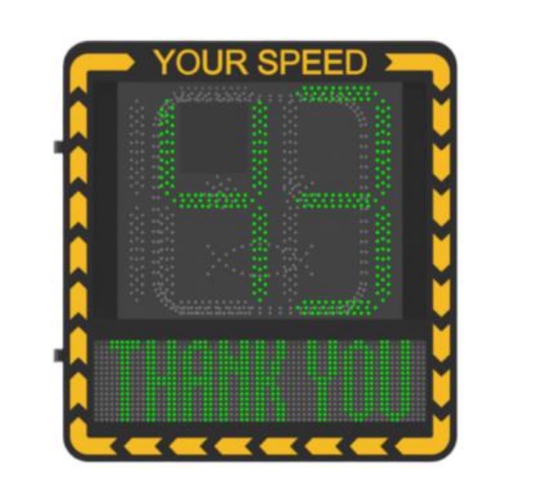 Roadsafe Speed Sentinel Classic vehicle-activated speed display